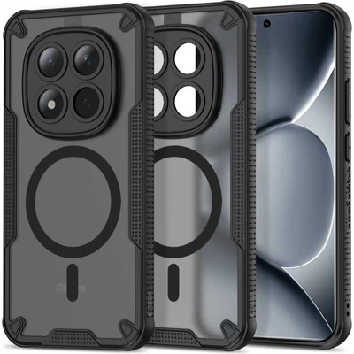 Tech-Protect Удароустойчив кейс с MagSafe за Xiaomi Poco M8 Pro / Redmi Note 15 Pro Plus 5G от Tech-Protect Rugged Shield - Matte Black (5906302353026)