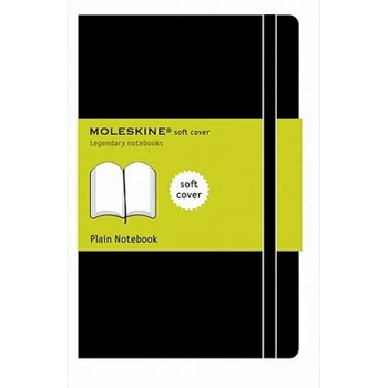 Moleskine srl Moleskine Soft Large Plain Notebook Black | Moleskine