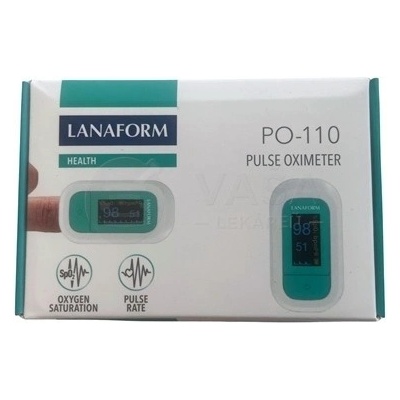 Lanaform PO-110 Pulzný oxymeter 1 prstový oxymeter