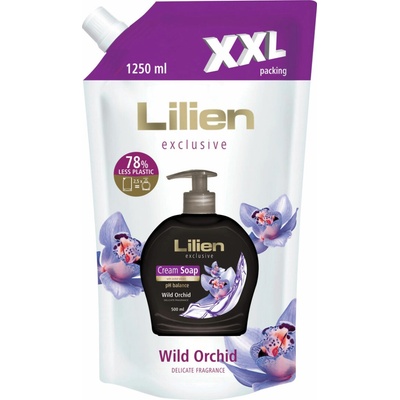 Lilien Tekuté mydlo náplň XXL Wild Orchid 1250 ml