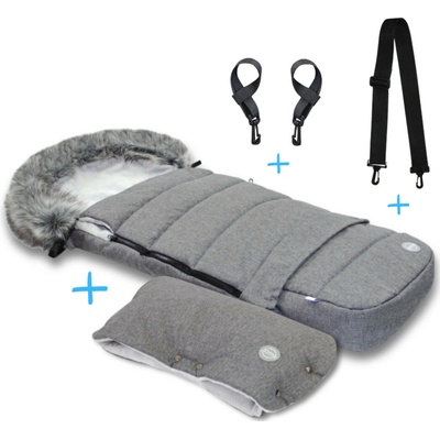 JOMK Northern Combi Grey + Rukávnik JOMK Northern Grey + popruhy