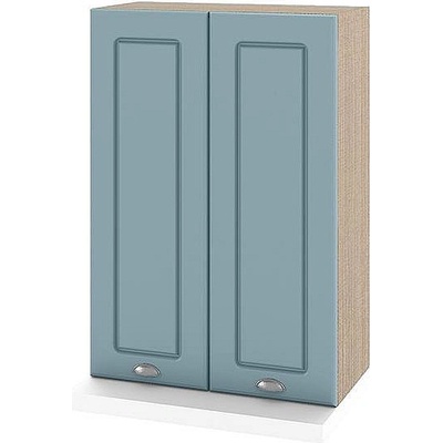 ИРИМ Висок горен кухненски шкаф за аспиратор с две врати Сити МФ-Деним мат-06-117 60/30/86 см