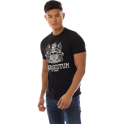 AQUASCUTUM Тениска AQUASCUTUM Men's T-Shirt - Black/White