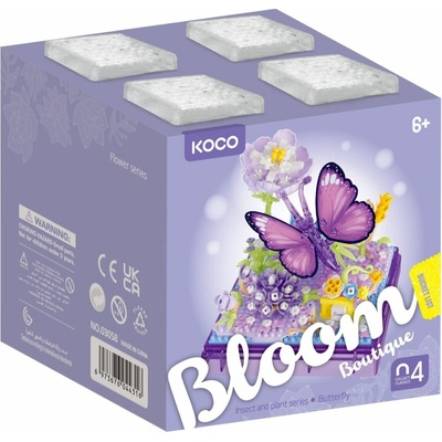 KOCO Stavebnica mini Motýlek