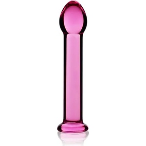 Lovetoy Дилдо от стъкло Glass Romance 01 розово