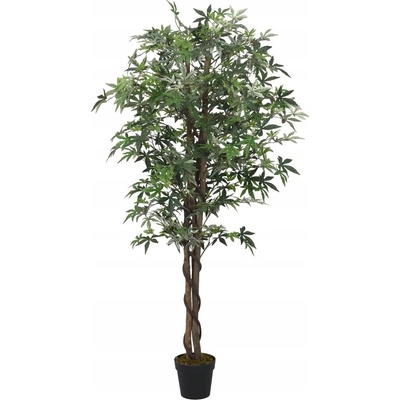 ZBXL Umělý javor 336 listů 120 cm zelený