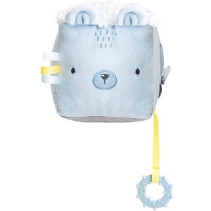 KikkaBoo Плюшена играчка кубче KIKKABOO - Bear with me, blue (31201010395)