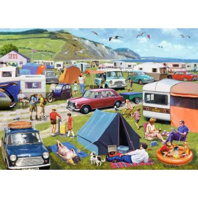 Ravensburger - Puzzle Leisure Days No. 5 - Camping & Caravanning - 1 000 piese