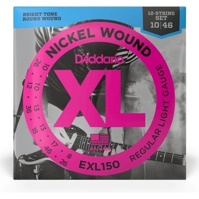 D'ADDARIO EXL150 Regular Light - .010 - .046