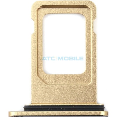 Držák SIM (SIM Tray) iPhone Xr žlutý, originální