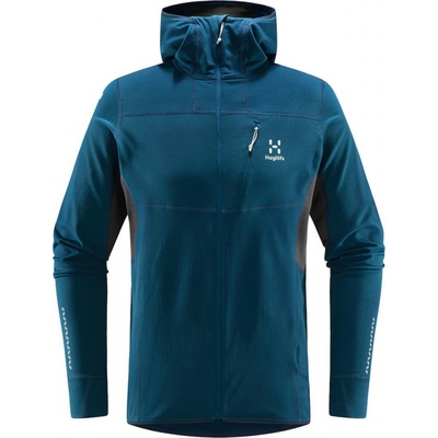 HAGLOFS L.I.M Mid Comp Hood dark Ocean-Magnetite