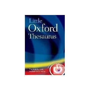 Little Oxford Thesaurus | Oxford Dictionaries (ISBN: 9780198614494)