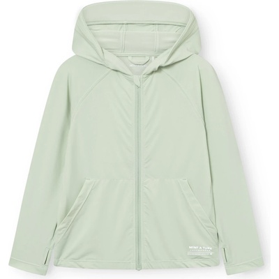 Mini A Ture Детско яке за тренировка Mini A Ture Kid's Matdruna UV Skin Hoodie Training jacket - Sea Foam - размер 146 (704-5764-0317)