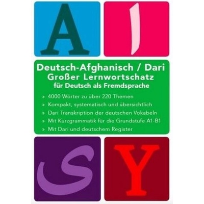 Deutsch-Afghanisch/Dari - Großer Lernwortschatz für Deutsch als Fremdsprache