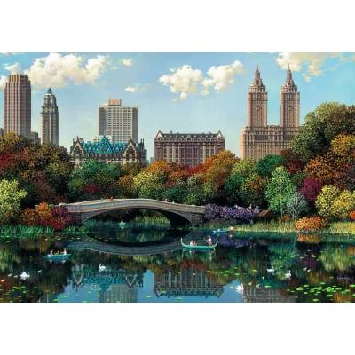 Ravensburger - Puzzle NY Central Park, Bow Bridge - 1 000 piese