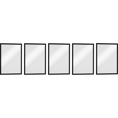 Durable 486901 DURAFRAME MAGNETIC A4 - 4869 magnetický rám DIN A4 čierna (š x v) 238 mm x 324 mm 5 ks; 486901
