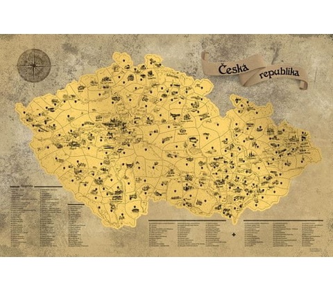 Stieracia mapa Česka