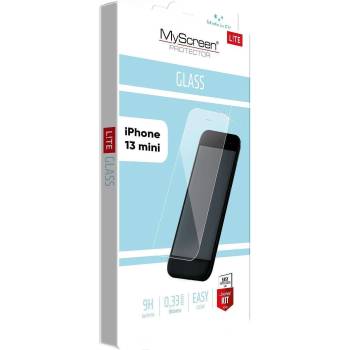 MyScreen Стъклен протектор My Screen Protector - Lite Edge, iPhone 13 Mini (5904433202701)