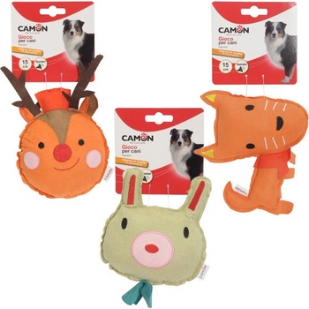 Camon plyšová hračka zvieratko s neoprénom 15 cm béžová