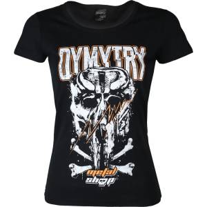 METALSHOP Дамска тениска metalshop х dymytry - ms066