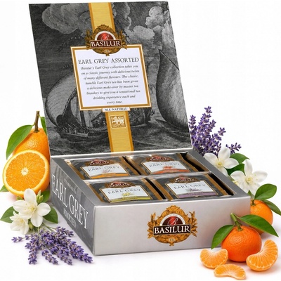 Basilur Earl Grey Assorted 40 gastro sáčkov