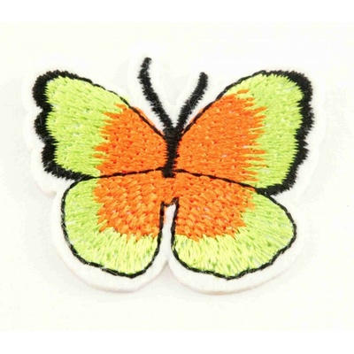 Nažehľovacia záplata - Motýlik - rozmer 4 cm x 3,5 cm