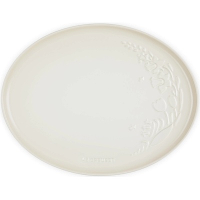 Le Creuset 80044367160003 Servírovací talíř Jardin 36 cm béžový
