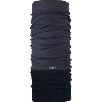 Matt šátek 5821 scarf Coolmax Pol antracita-129 černá