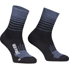 High Point MOUNTAIN MERINO 3.0 SOCKS black/blue