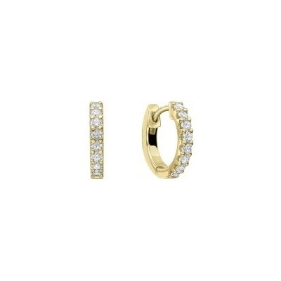 Diamonfire Luxusné strieborné náušnice E6412