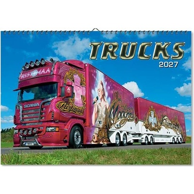 Nástenný Trucks 2027