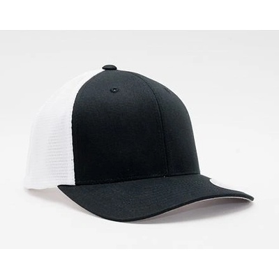 Flexfit 110 Mesh Trucker Black/White