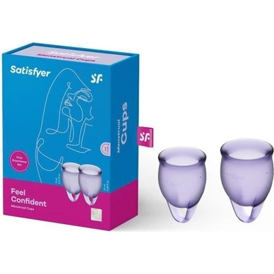 Satisfyer Менструални чашки Satisfyer Feеl Confident лилави