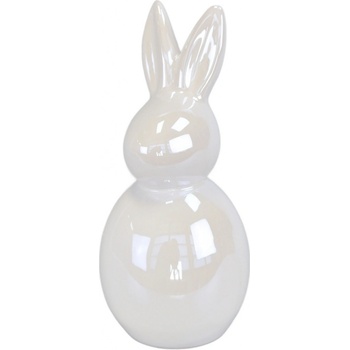 Dommio Zajac keramický biely 17,5 cm