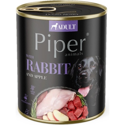 Dolina Noteci Piper Adult s králíkem a jablkem 800 g