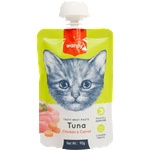 Wanpy Tasty Cat месна паста риба тон, пиле и морков 90gr