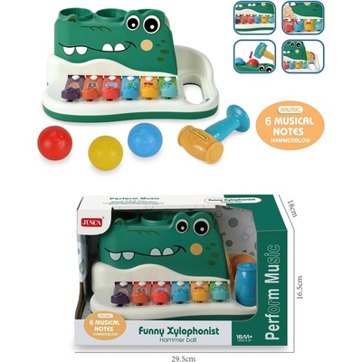 Babyhome Музикална играчка крокодил 623407b (rj6807)
