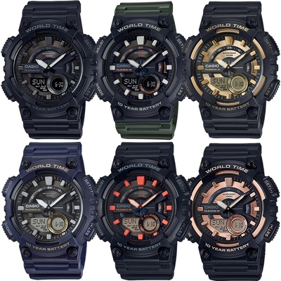 Casio Мъжки часовник Casio Collection - AEQ-110W-3AVEF (AEQ-110W-3AVEF)