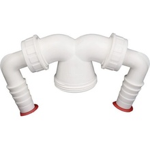 HL Dvojitá přípojka 6/4"x3/4" pro pračku nebo myčku nádobí - HL6
