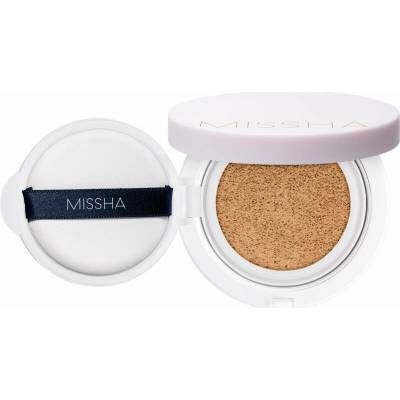 Missha Magic Cushion Cover Lasting dlouhotrvající make-up v houbičce SPF50+ 27 honey beige 15 g