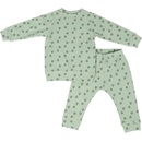 Dětské pyžamo Lodger Sleeper Print Rib Silt Geen