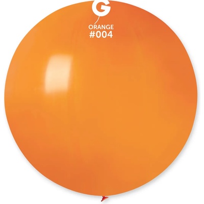 Gemar Кръгъл пастелен балон оранжев 80 см
