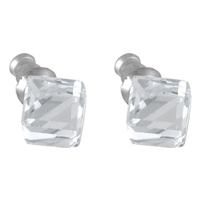 JSB Swarovski Elements kostka 713887 krystal bílá