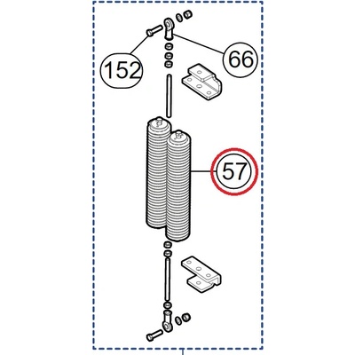 PMD2249.4610 pružina pro M7BAR/L-BAR