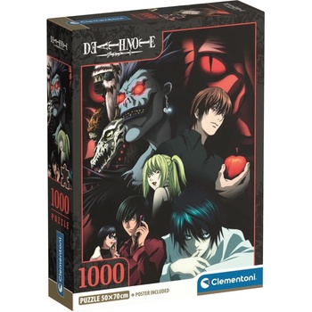 Clementoni Пъзел Clementoni от 1000 части - Death Note (37509)