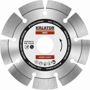 Kreator Diamantový kotouč brusný 125 mm KRT087101