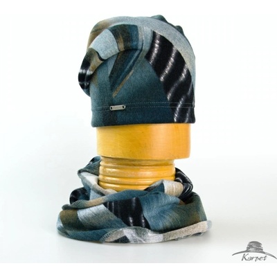 Pleteninový tunel potisk petrol originál