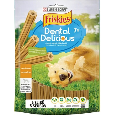 Friskies Dental Delicious maškrty pre psov M 200 g