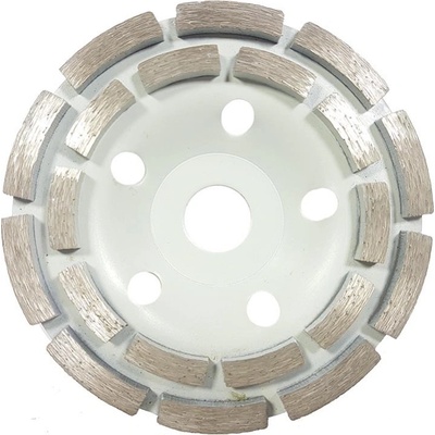 Brúsny diamantový kotúč 125 x 22 mm dvojradový, bez závitu, na betón, MAR-POL