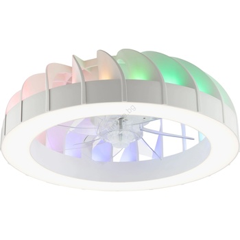 Brilliant - LED RGBW таванен вентилатор FANORA LED/30W/230V с дистанционно (BI0216)